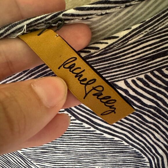 Rachel Pally Jersey Knit Short Sleeve Boatneck Midi Dress Size Large - Picture 2 of 5